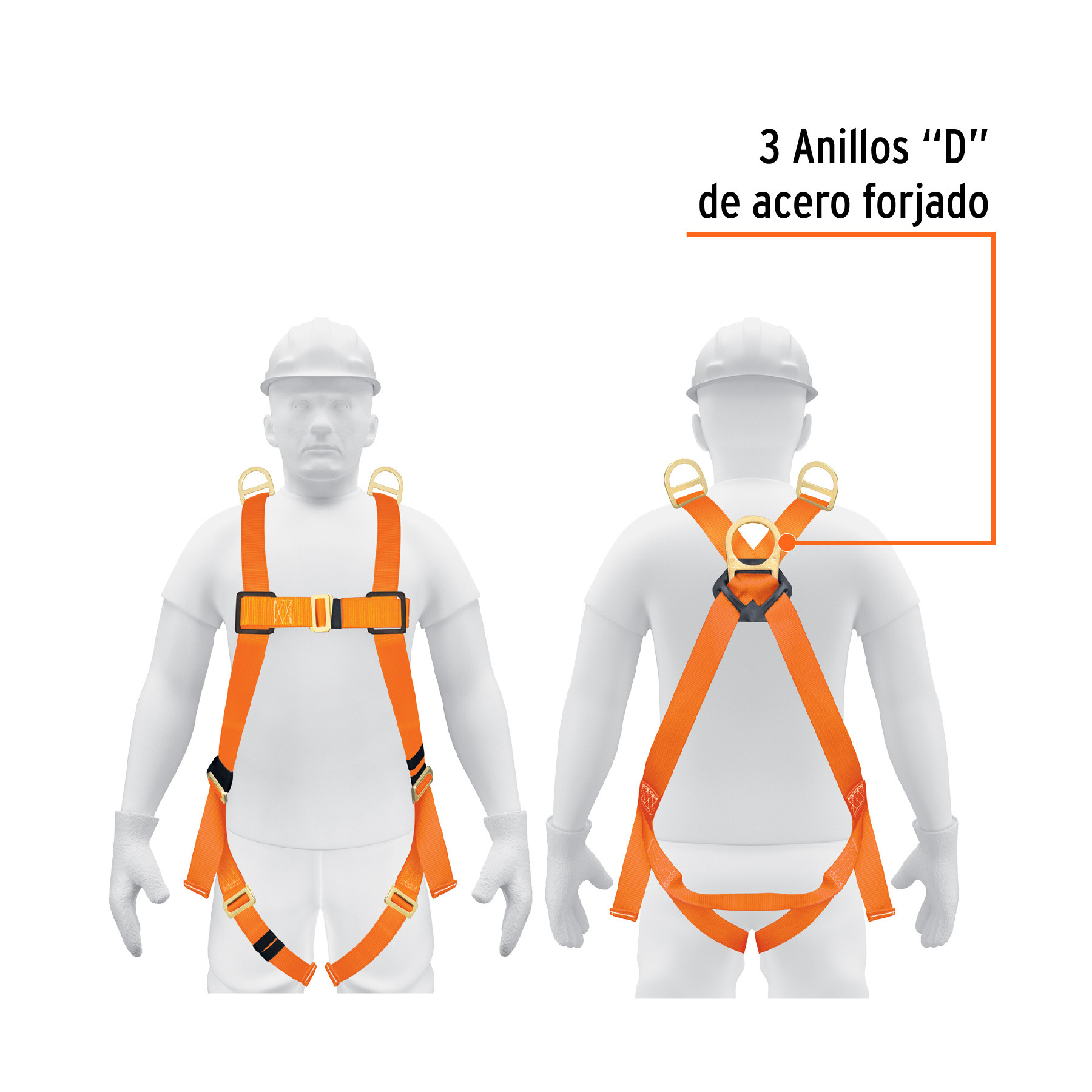 Arn S De Cuerpo Completo Con Anillos Ansi Truper Arneses