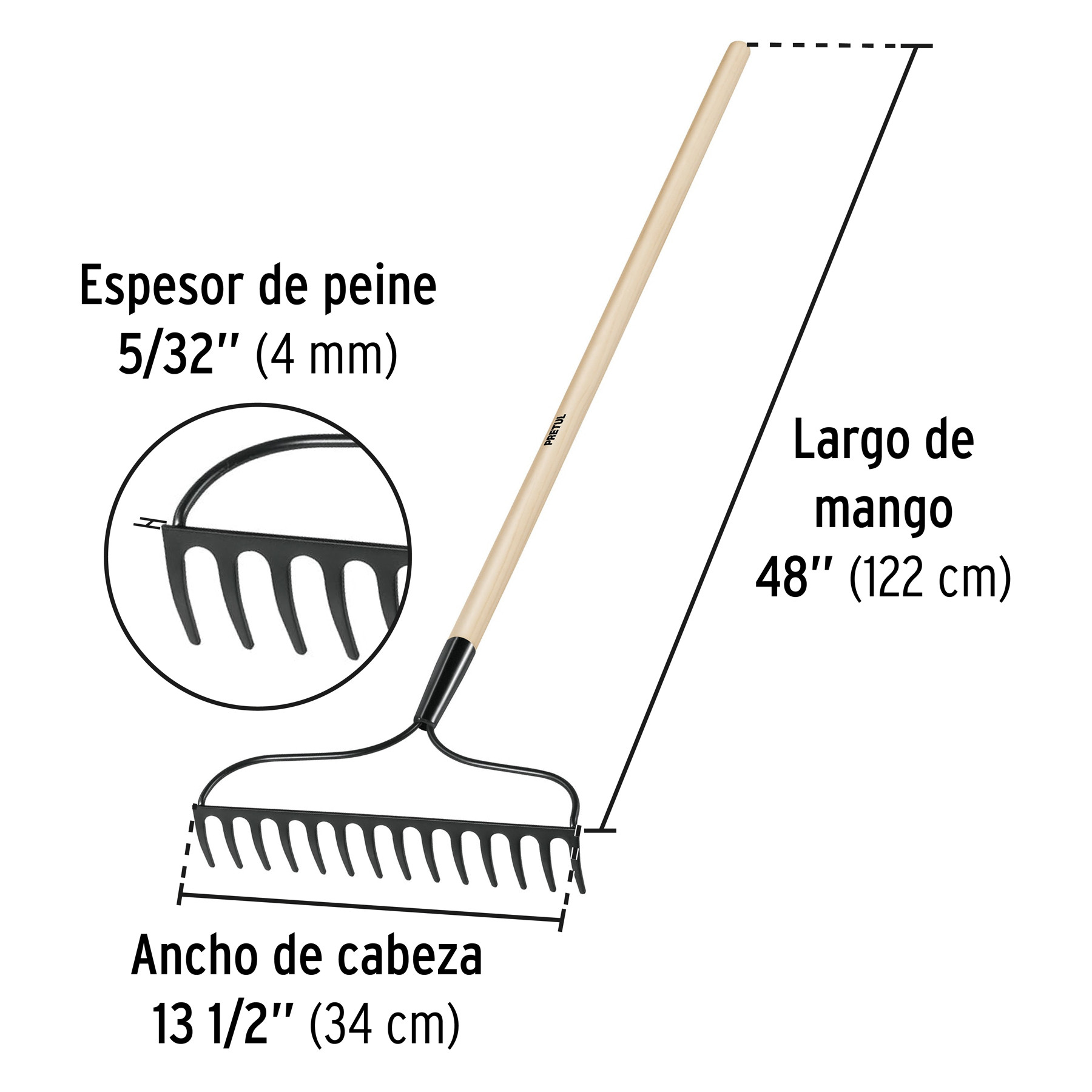 RASTRILLO PLÁSTICO P/JARDIN - Productos de Limpieza en Chihuahua