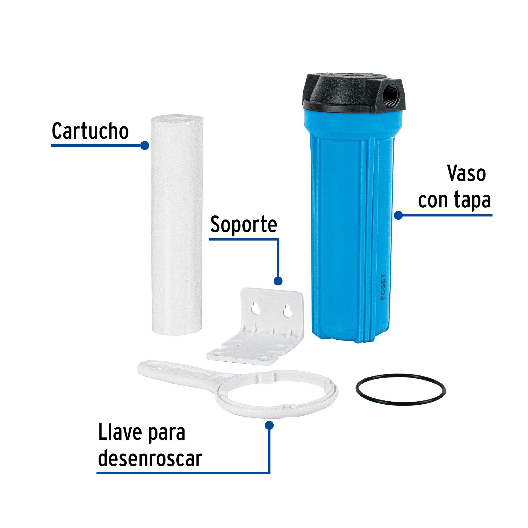 Filtro Para Agua Foset Purificadores Y Filtro Para Agua