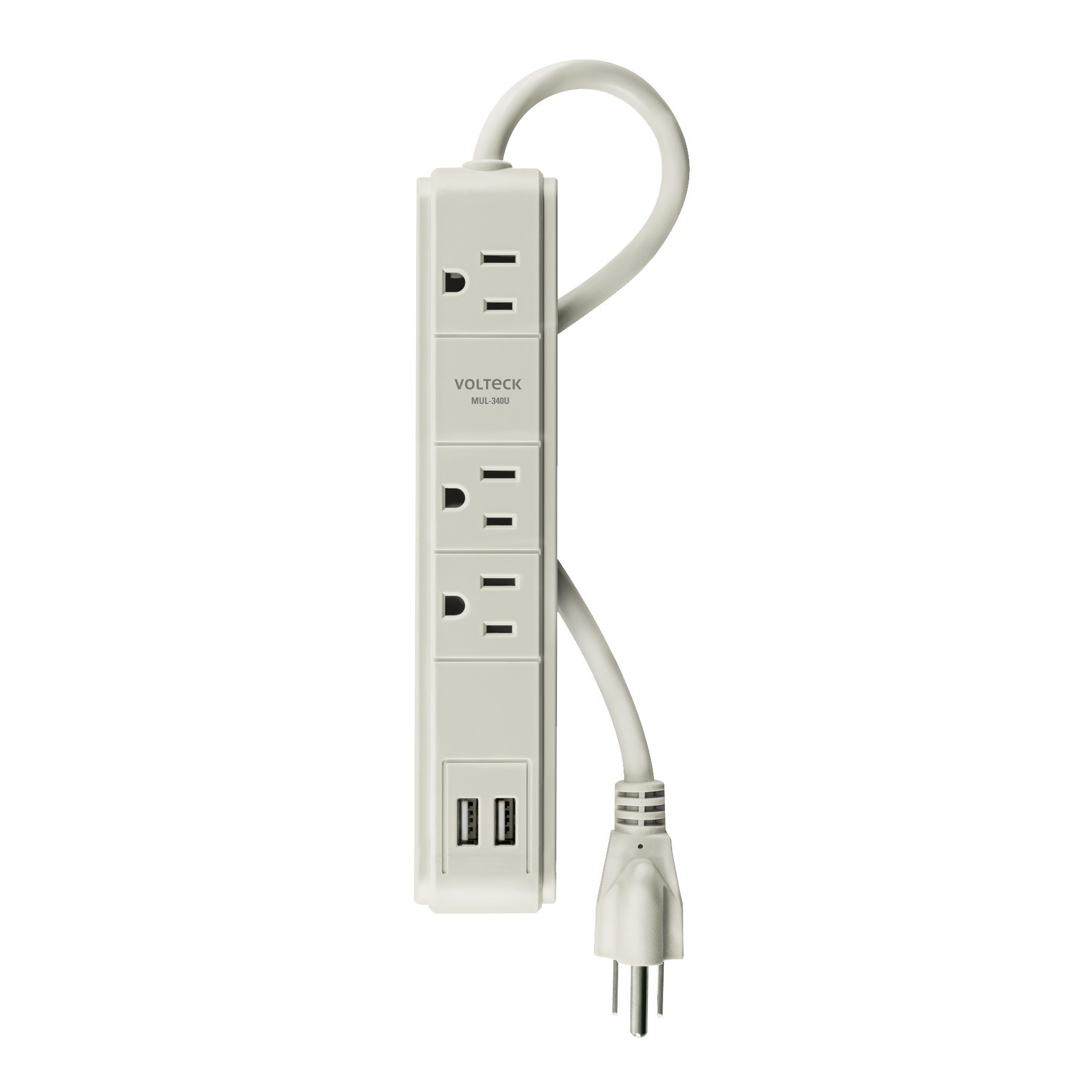 Multicontacto Awg Entradas Puertos Usb Supresor J Multicontactos De Barra